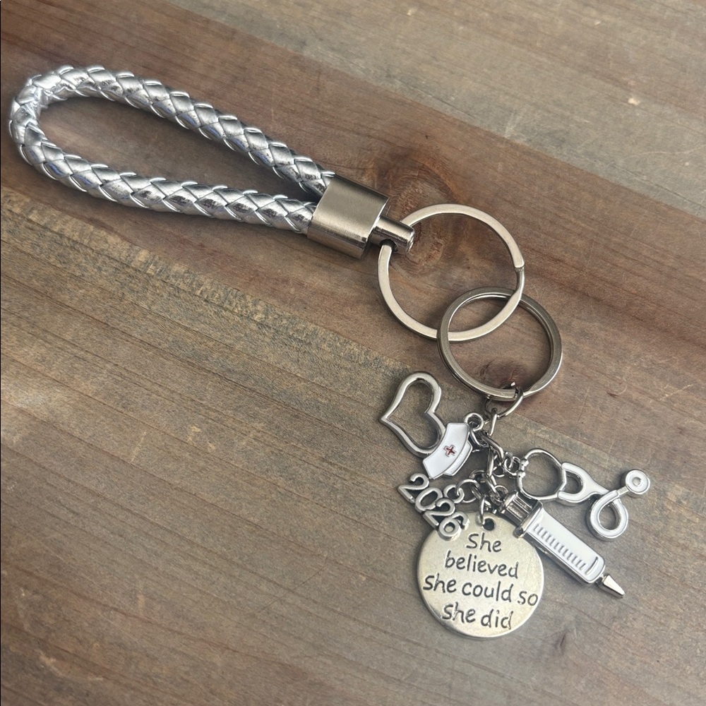 Nurse Graduation 👩‍🎓 Class of 2026 Keychain